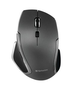 Verbatim 98621 Wireless Notebook 6-Button Deluxe Blue LED Mouse (Graphite)